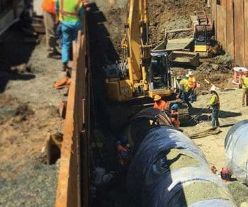 Large tank construction