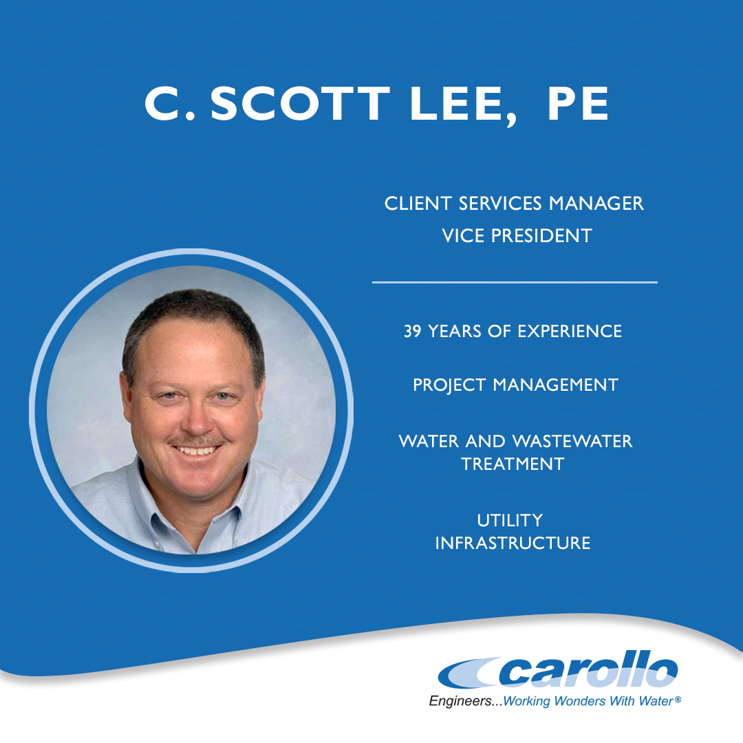 Carollo Welcomes C. Scott Lee to our Jacksonville Office - Carollo