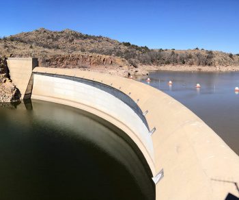 Dam in Oklahoma