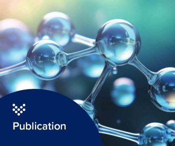 graphic of PFAS molecules that represent the source data tracking using AI performed by Carollo Engineers.