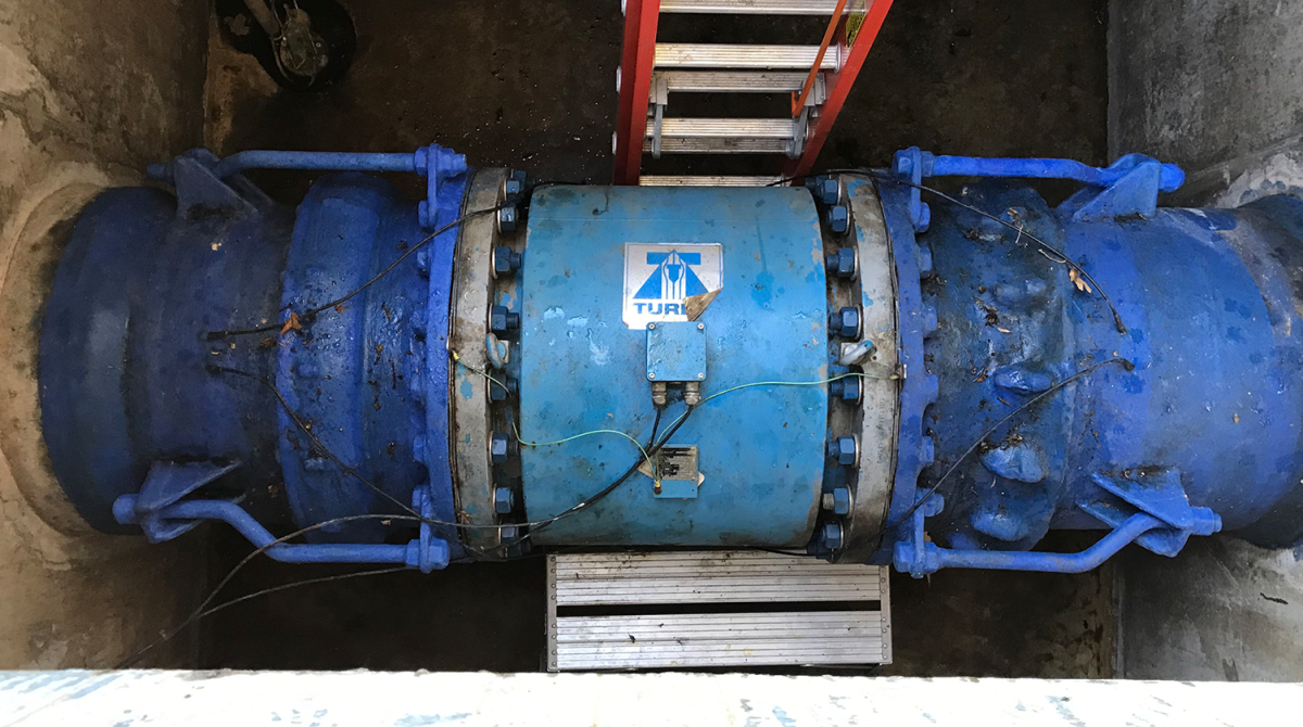 Sonoma Water ERP pipeline in trench