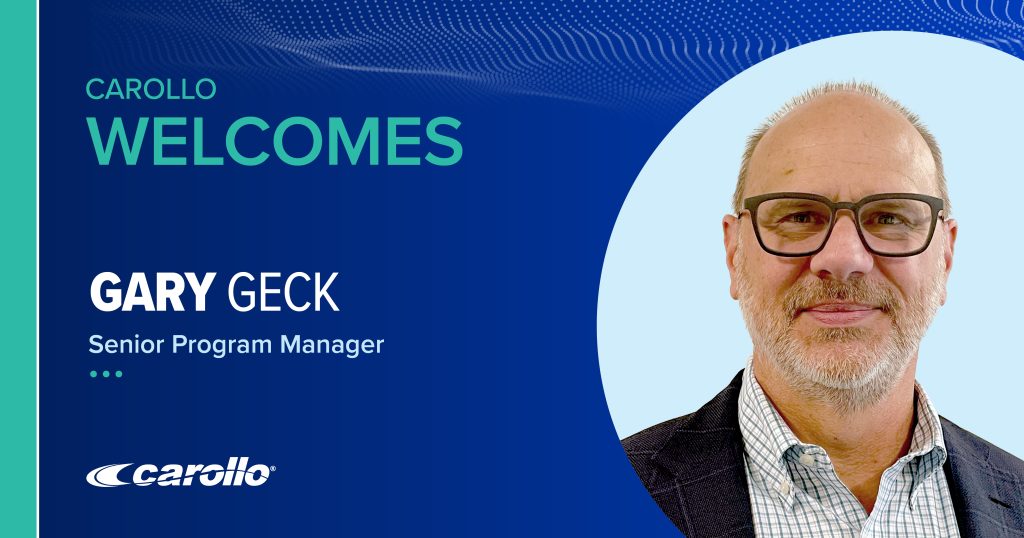headshot of Gary Geck, senior program manager in Carollo's utility advisory services