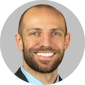 Headshot of George Whitten, operational resilience lead at Carollo Engineers