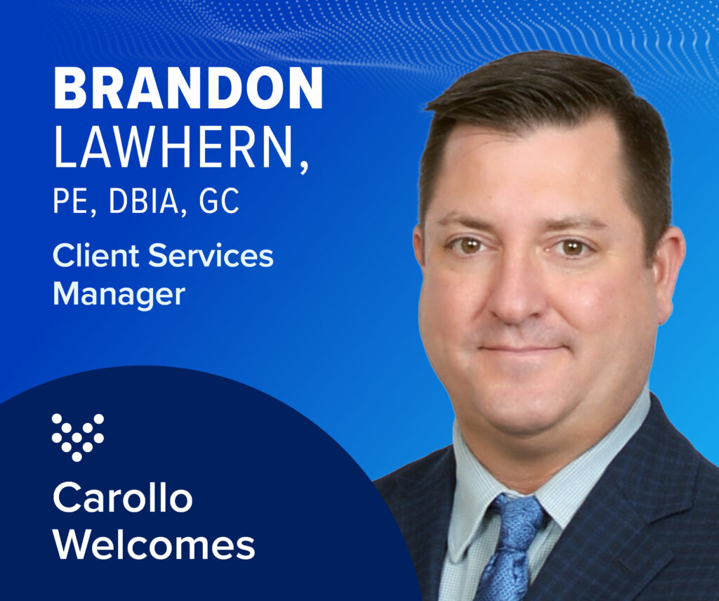 Brandon Lawhern joins Carollo as Client Service Manager Thumbnail Image