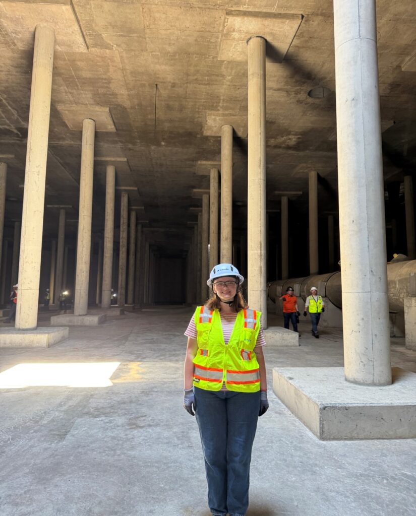 photo of Megan Rucker, a current Carollo intern, who is returning as a Staff Professional at WWSP Cooper Mountain