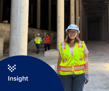 photo of Megan Rucker, former engineering intern now staff professional
